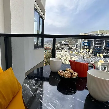 Modern Brand New With Pool & Cleopatra Apartman Alanya